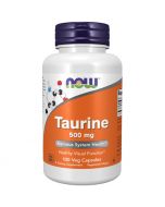 NOW Foods Taurine 500mg Capsules 100

