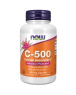 NOW Foods Vitamin C-500 Calcium Ascorbate-C Capsules 100