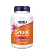 NOW Foods Vitamin E-1000 Natural Mixed Tocopherols Softgels 100
