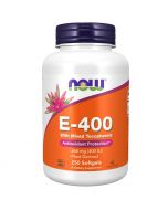 NOW Foods Vitamin E-400 Natural Mixed Tocopherols Softgels 250
