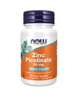 NOW Foods Zinc Picolinate 50mg Capsules 60
