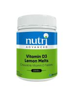 Nutri Advanced Vitamin D3 Lemon Melts Tablets 120