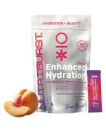 Nutriburst Enhanced Hydration + Beauty Juicy Peach Flavour Sachets 6 