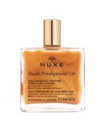 NUXE Huile Prodigieuse Or Golden Shimmer Multi-Purpose Dry Oil for Face, Body and Hair 50ml