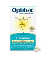 Optibac Saccharomyces Boulardi Capsules 80