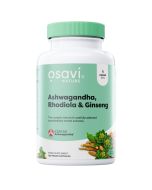 Osavi Ashwagandha + Rhodiola & Ginseng Capsules 120