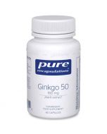 Pure Encapsulations Ginkgo 50 160mg Capsules 60