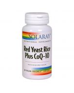 Solaray Red Yeast Rice + Co-Q10 Capsules 60 