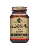 Solgar Calcium Magnesium Plus Boron Tabs 100