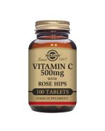 Solgar Vitamin C 500mg with Rose Hips tablets 100