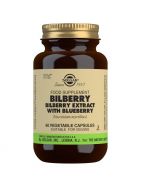 Solgar Bilberry Berry Extract with Blueberry Vegicaps 60
