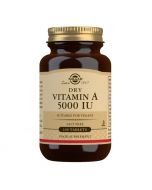 Solgar Dry Vitamin A 5000iu Tablets 100