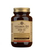 Solgar Vitamin D3 1000iu Chewable Tabs 100