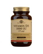 Solgar Vitamin D3 25ug (1000iu) Softgels 100