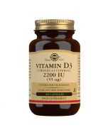 Solgar Vitamin D3 55ug (2200iu) Vegicaps 100