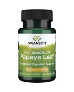 Swanson Full Spectrum Papaya Leaf 400mg Capsules 60