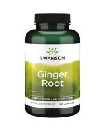 Swanson Ginger Root Capsules 120