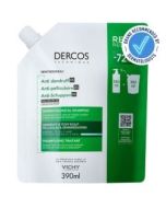 Vichy Dercos Anti-Dandruff Shampoo for Normal to Greasy Hair 390ml recommended by dermatologists
