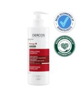Vichy Dercos Energising Shampoo 390ml recommended by dermatologists