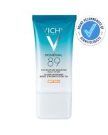 Vichy Mineral 89 72H Moisture Boosting Hyaluronic Acid Fluid SPF50+ 50ml dermatologist stamp