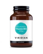 Viridian High Potency Vitamin B12 1000ug Vegicaps 60