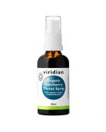Viridian 100% Organic Elderberry Throat Spray 50ml