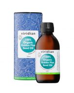 Viridian 100% Organic Golden Flaxseed Oil 200ml