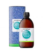 Viridian 100% Organic Golden Flaxseed Oil 500ml