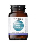 Viridian Balanced Iron Complex Veg Caps 30
