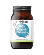 Viridian Chlorella 400mg Veg Caps Organic 90