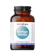 Viridian Ginkgo Biloba Leaf Extract Veg Caps 60