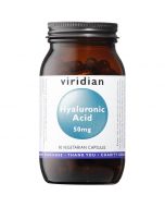 Viridian Hyaluronic Acid 50mg Veg Caps 90