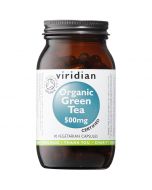 Viridian Organic Green Tea Leaf 500mg Veg Caps 90