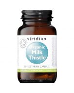 Viridian Organic Milk Thistle 400mg Veg Caps 30