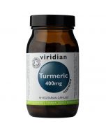 Viridian Organic Turmeric 400mg Veg Caps 90