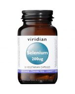 Viridian Selenium 200ug Veg Caps 30