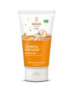 Weleda Kids 2 in 1 Happy Orange Shampoo and Body Wash 150ml