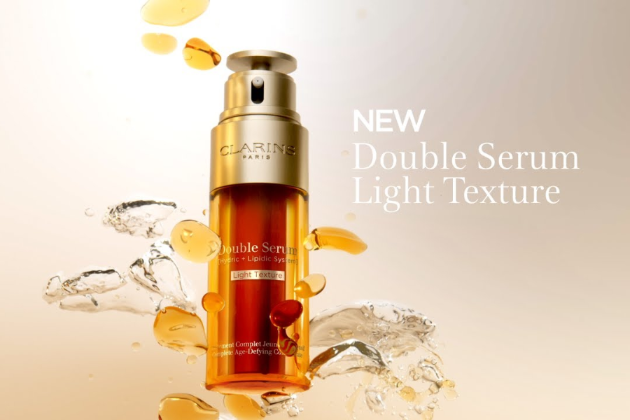 double serum light texture