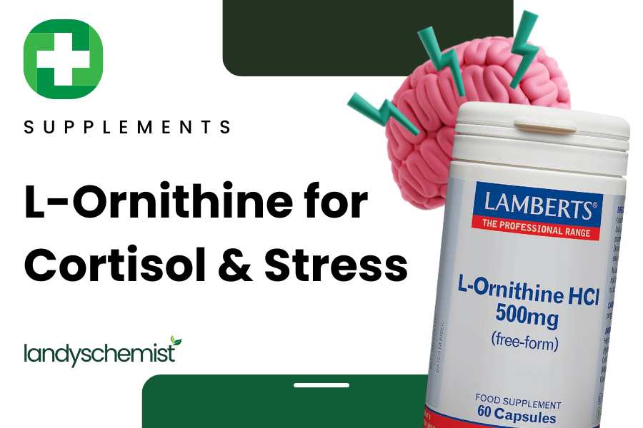 l-ornithine for cortisol and stress
