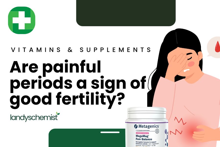 are painful periods a sign of good fertility?