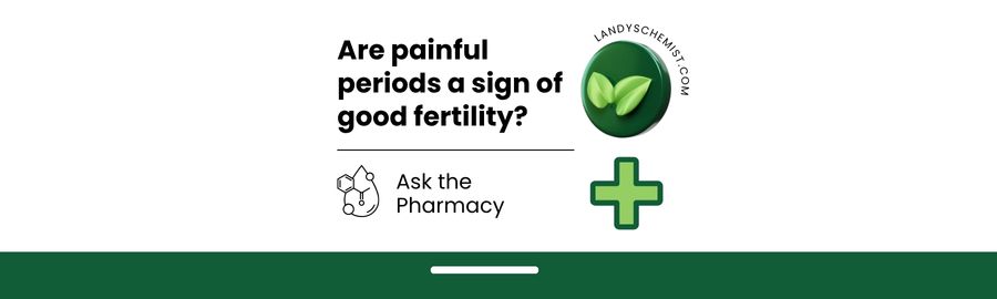 painful period cramps and fertility
