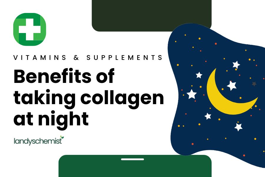 benefits of taking collagen at night