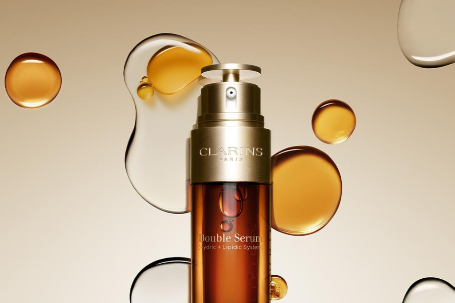 clarins double serum review