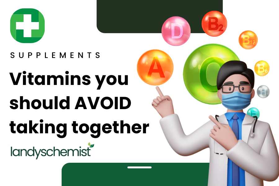vitamins you should avoid taking together