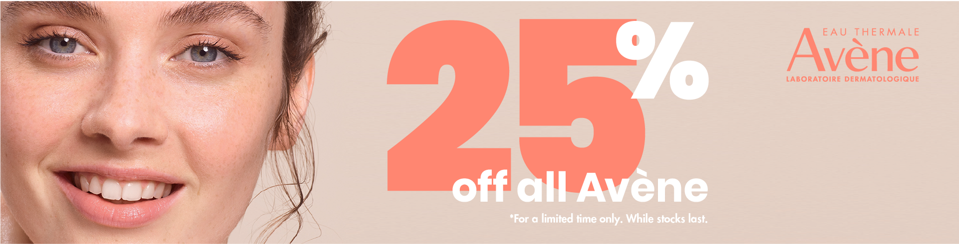 Avene 25% off