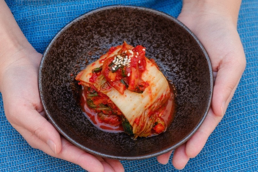 bowl of kimchi